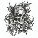 emo tattoo design idea