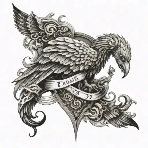 Psalm 91 tattoo design idea