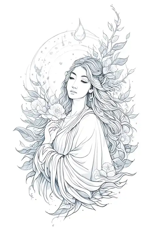 Serenity Courage Wisdom tattoo design idea