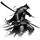 ronin warrior tattoo design idea