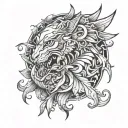 Mudryk tattoo design idea