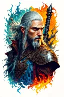 the witcher signs tattoo design idea