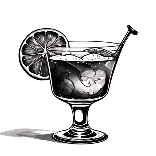 Negroni tattoo design idea