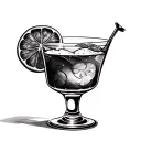 Negroni tattoo design idea