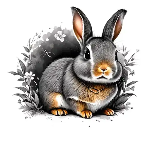 Peter Rabbit tattoo design idea