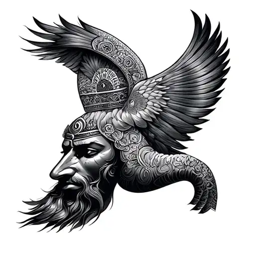 Mahabharat tattoo design idea