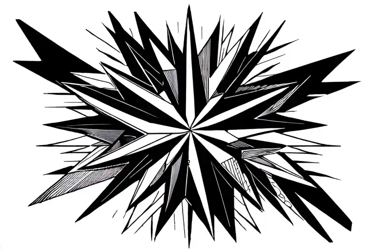 Houston Texas star tattoo design idea