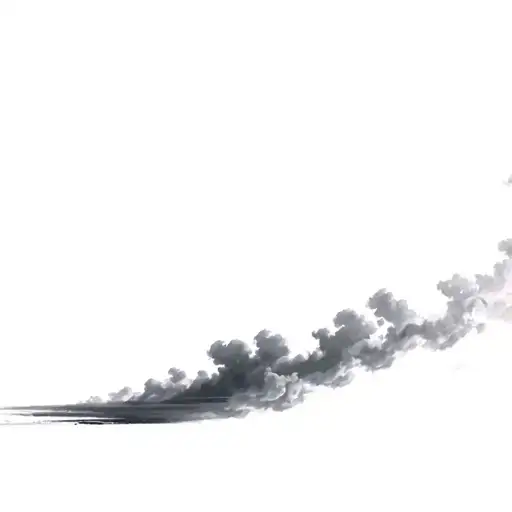 Filler Clouds and Smoke tattoo design idea