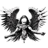 archangel uriel tattoo design idea