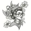 teacher tattoo design idea