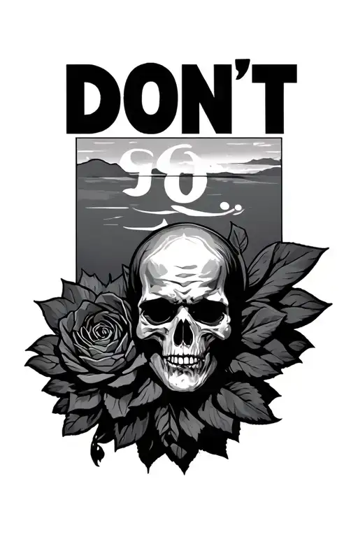 Don't Go Gentle tattoo design idea