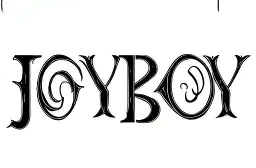 "JOYBOY" tattoo design idea