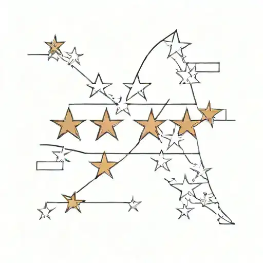 chicago flag tattoo design idea