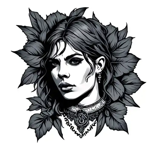 Crip tattoo design idea