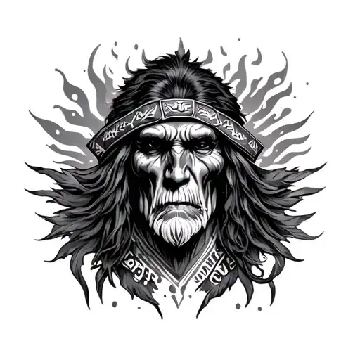 Blackfoot tattoo design idea