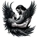 Brotherhood loyalty intertwined tattoo design idea