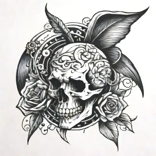 i will never lose never give up  tattoo design idea