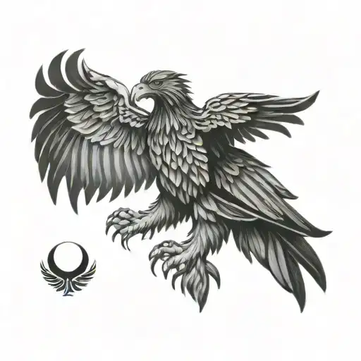albanian eagle tattoo tattoo design idea