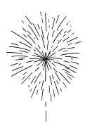 fireworks exploding tattoo design idea