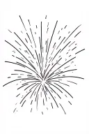 fireworks exploding tattoo design idea