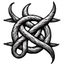 Witches Knot tattoo design idea