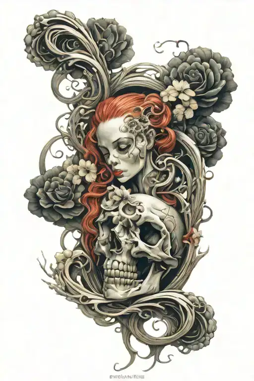 pain eternally poetic in infinity tattoo design idea