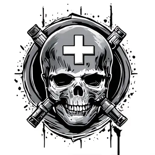 Combat Medic tattoo design idea