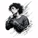 24 Hour Person tattoo design idea