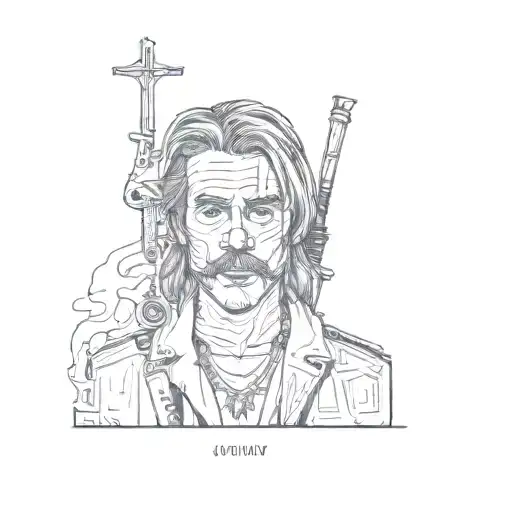 outlaw joey walsh tattoo design idea