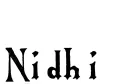 "Nidhi 
" tattoo design idea