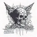 April 20 2000 roman numerical tattoo design idea