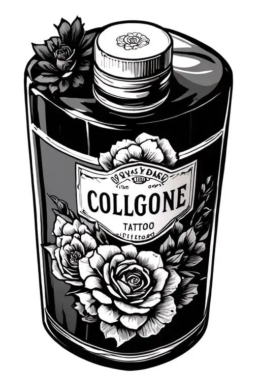 cologne tattoo design idea