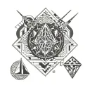 hacker life tattoo design idea