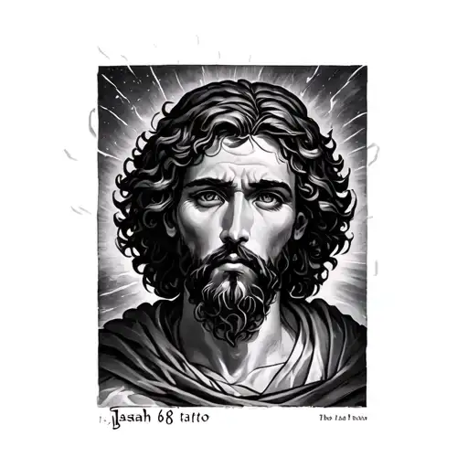 Isaiah 6 8 tattoo design idea