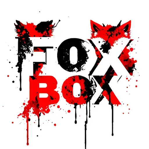 "Fox Box" "Fox Box" Military Fox Box logo tattoo design idea