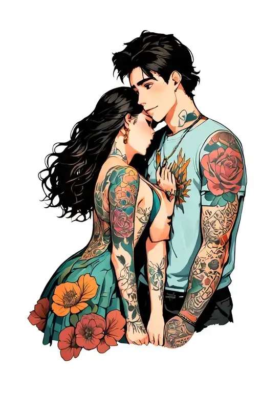 couples tattoos tattoo design idea