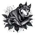 Cardigan tattoo design idea