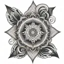 core chakra tattoo design idea