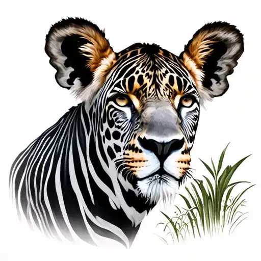 African Safari tattoo design idea