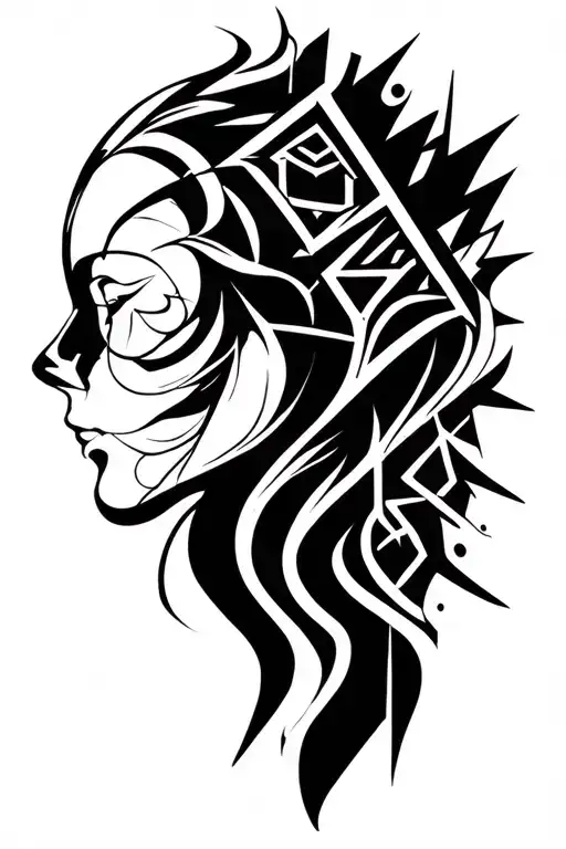 a subtle, connected to soul leaving the body tattoo design idea