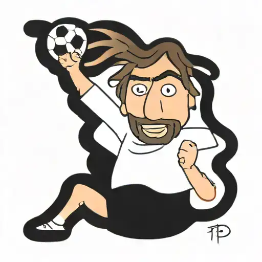 Andrea Pirlo tattoo design idea