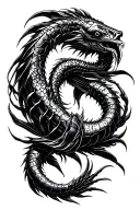 Pisces and Scorpio  tattoo design idea