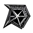 Pentagon tattoo design idea