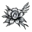 Wedding Ring tattoo design idea