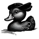 Rubber Duck tattoo design idea