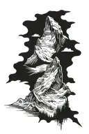 matterhorn tattoo design idea