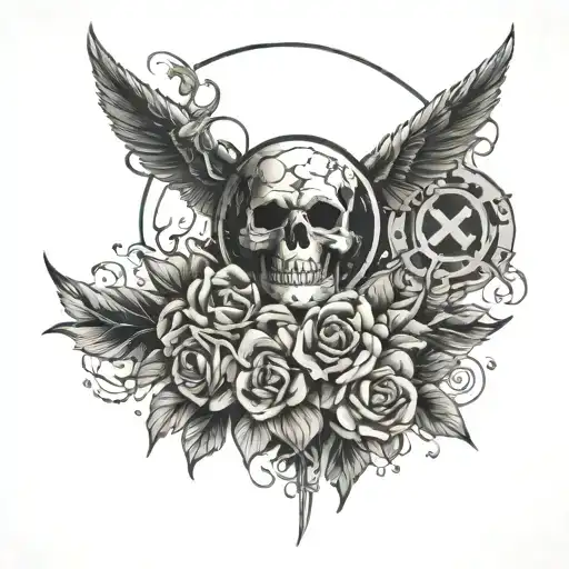 If you want peace, prepare for war tattoo design idea