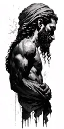 story of Job from the bible tattoo design idea