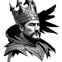 King Baldwin Iv tattoo design idea