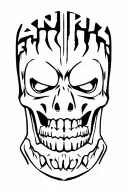 Knucklehead tattoo design idea